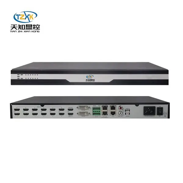 天知显控9路综合显示控制单元TZ5120DCD0916E支持实况上墙