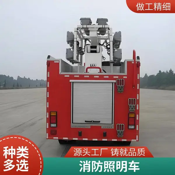 火场照明消防车 可提供应急电源、通讯广播及破拆救援器具