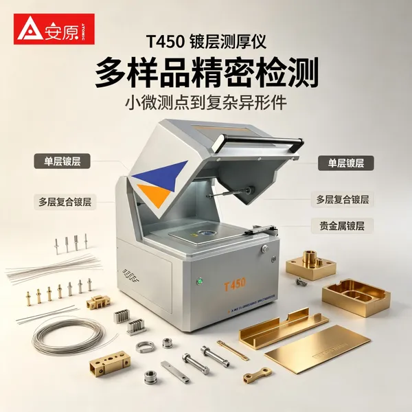 安原T450型镀层测厚仪可用于各类阳极氧化膜的厚度检测