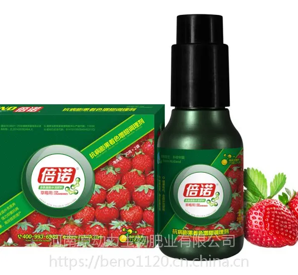 河南-香甜可口的草莓需要什么来加持——倍诺生物菌多效草莓专用叶面肥