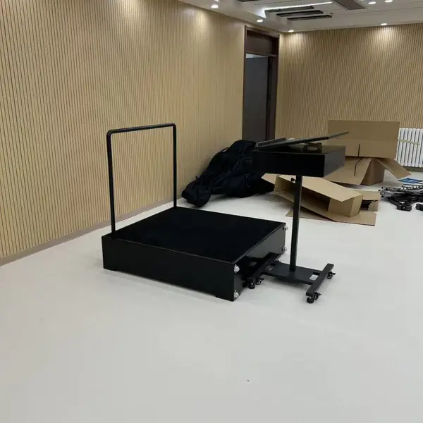 合岳牌交响乐指挥站台生产定制 可改规格乐队排练指挥平台