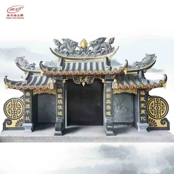 石材青石刻字石碑墓地陵园黑大理石公墓家族墓土葬墓碑