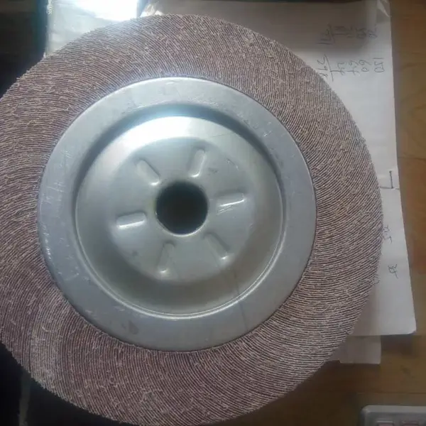 供应现货千叶轮,又名千页轮 属于涂附磨具的一种