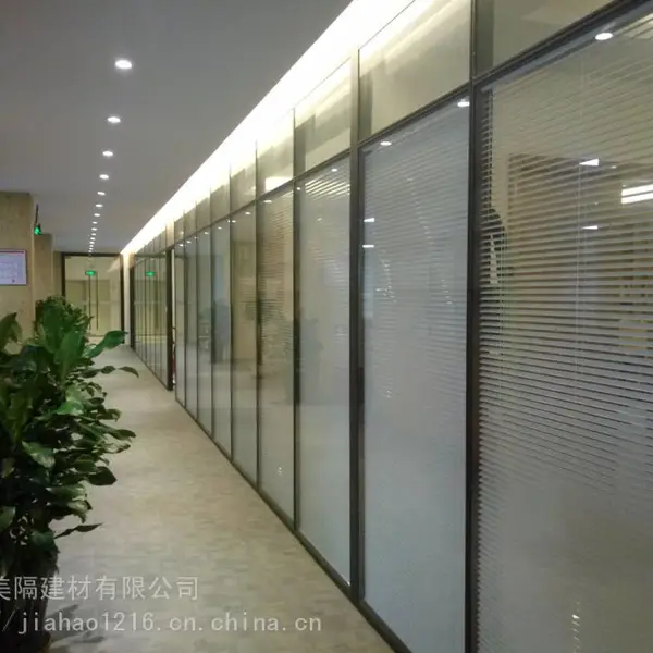 深圳百叶玻璃隔断办公隔断制造优质生产信誉好厂家