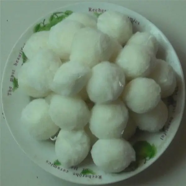 荣茂供应高效纤维球滤料厂家 除油罐装改性纤维球填料质量好 时效长