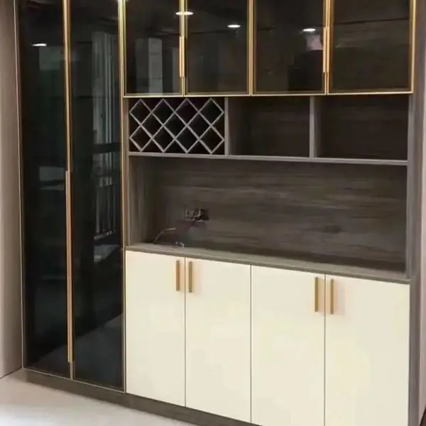 南昌轻奢欧式家用卧室柜子多门整体组装衣柜欧式橱柜整体家具定制厂家