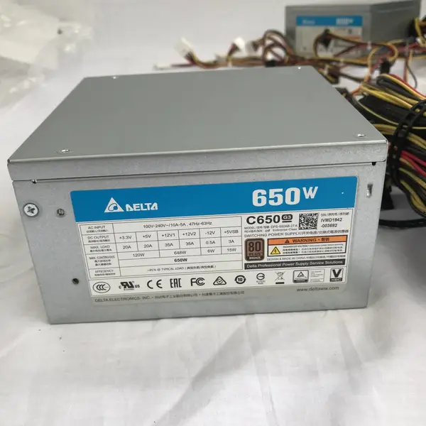 台达服务器电源 DPS-650AB-27A 650W静音工作站