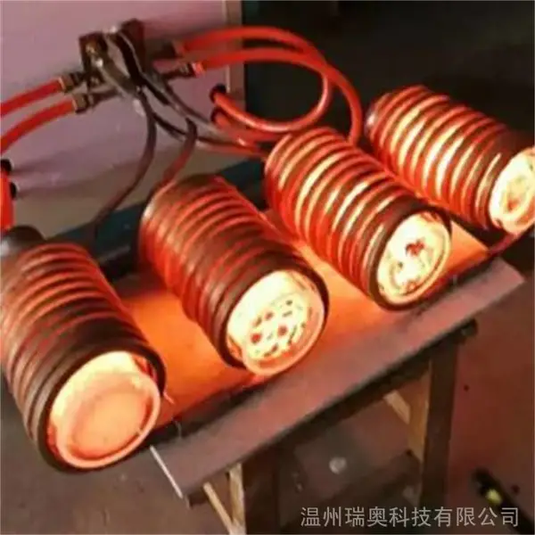 瑞奥圆钢棒料加热设备 紧固件红冲自动高频加热炉