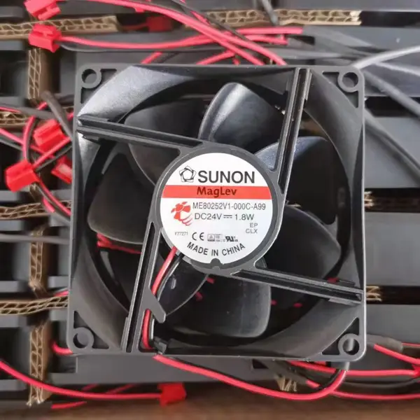 全新原装建准 ME80251VX-Q060-F99 12V 1.9W 8025 3线 散热风扇