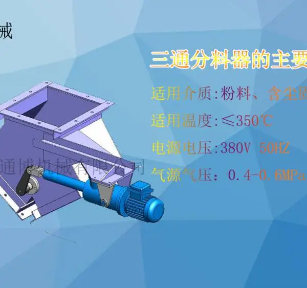 DSF-C(D、E)型电液动三通分料器