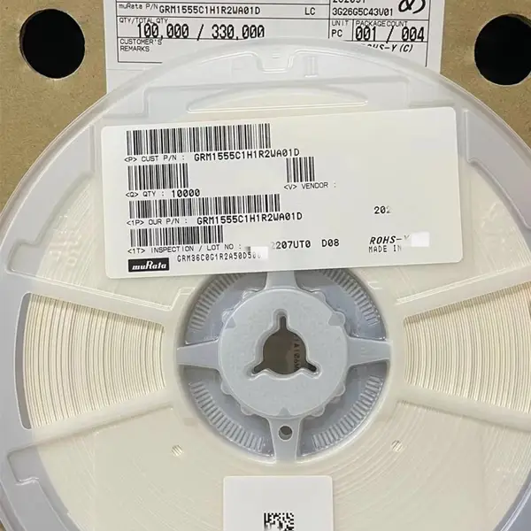 muRata������� GRM1555C1HR70WA01D 0402 0.7pF 0.05PF 50V C0G