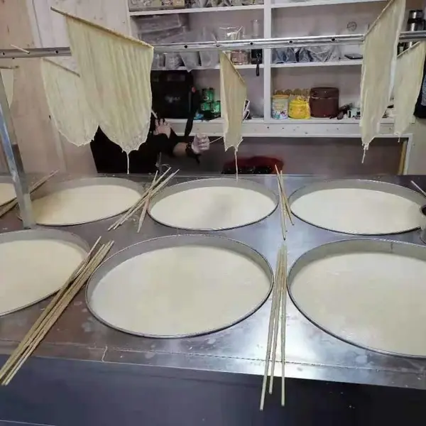腐竹豆皮响铃卷加工生产设备 不锈钢蒸汽式圆盘豆皮机