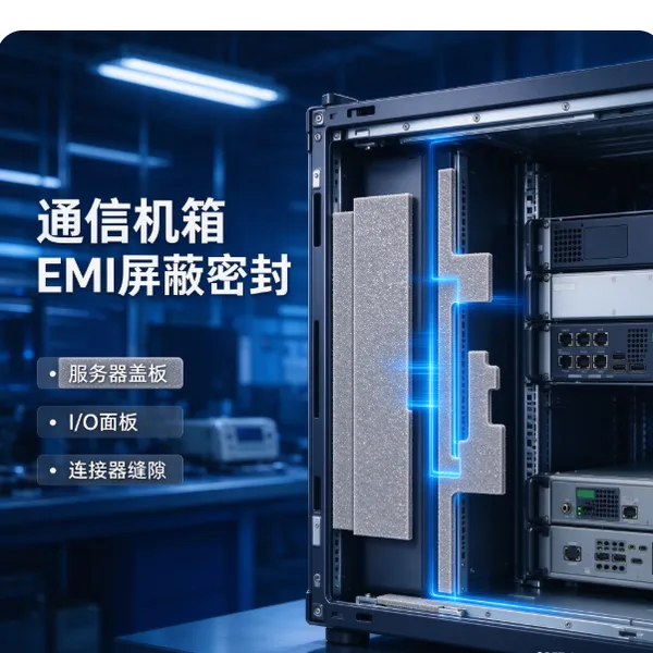 派克 SOFT-SHIELD 4860 导电泡棉 EMI 电磁屏蔽硅胶泡棉 模切定制