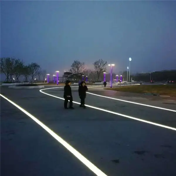 条形地埋灯 LED地砖灯 防水灯带 耐低温,防滑效果