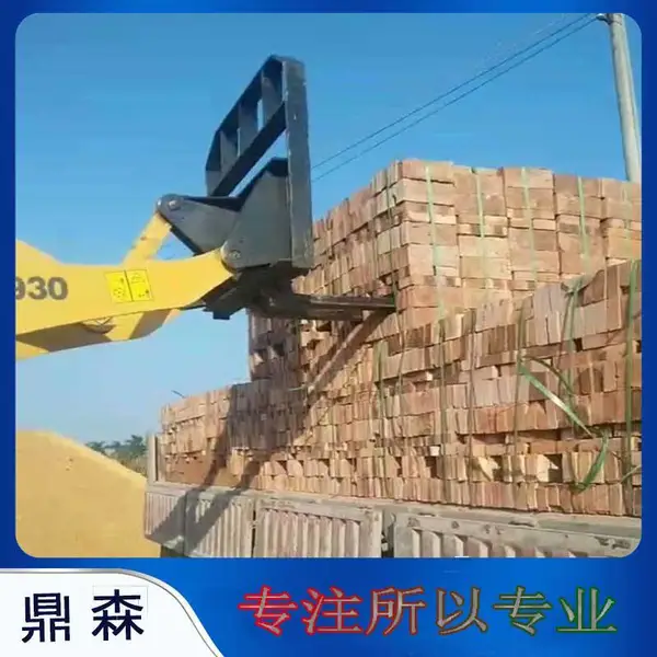 铲车改叉砖用的叉子叉石头的叉子原车定做 鼎森机械