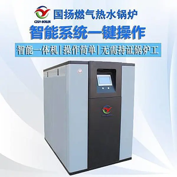 国扬 燃气热水锅炉 全预混硅铸铝热水炉 供暖热水工程的好选择
