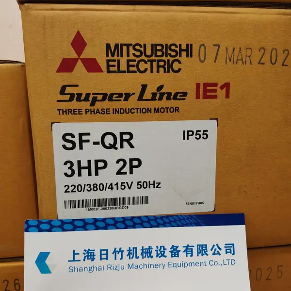 三菱电机SF-QR 2.2KW/2P钢板外壳材质质保期一年