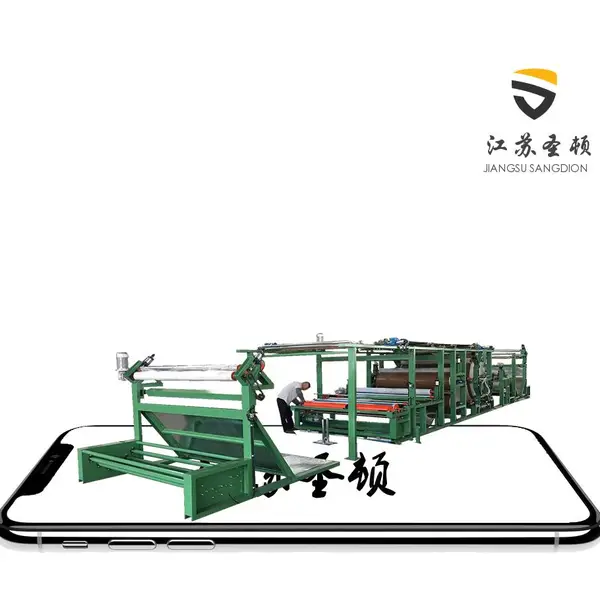 服装面料复合机 PU胶复合机 无纺布覆膜机 XPE折叠爬爬垫复合机
