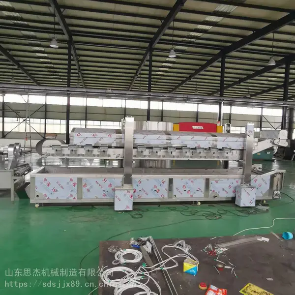 诸城思杰直供 电加热小鱼油炸机 多功能油炸流水线面制品油炸设备 修改 本产品采购属于商业贸易行为