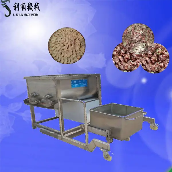 白菜馅拌馅机 食品机械肉类拌馅机 加工定制真空拌陷机