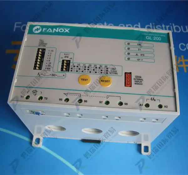 【现货】GL200 11362 FANOX 电动机 发电机保护控制继电器 GL200系列 115V