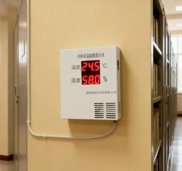 档案馆温湿度显示仪,档案馆温湿度显示器,档案馆温湿度监测仪