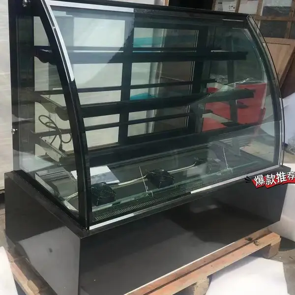 弧形蛋糕展示柜商用冷藏柜甜品水果凉菜柜风冷保鲜柜熟食西点冰柜