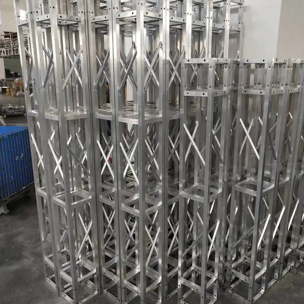 铝合金20小桁架灯光架舞台桁架圆管桁架方管桁架背景桁架婚庆广告