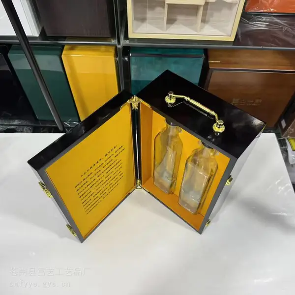 潽洱茶木盒 铁皮石斛包装 人参木盒包装 金线莲木盒包装富艺木盒厂