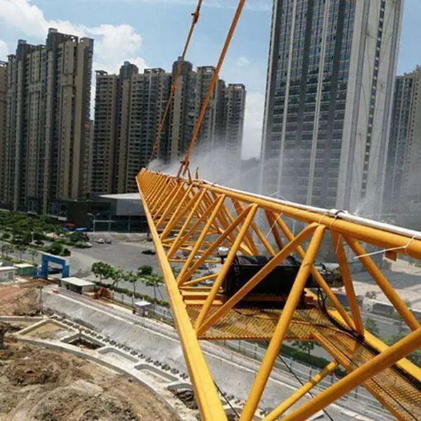 工地塔吊喷淋降尘系统 塔吊喷淋造雾机 全自动喷水洒水降温设备