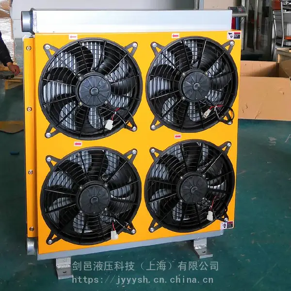 上海剑邑液压ELD-10-D2液压破碎锤油散热器_液压钻机风冷式液压油冷却器