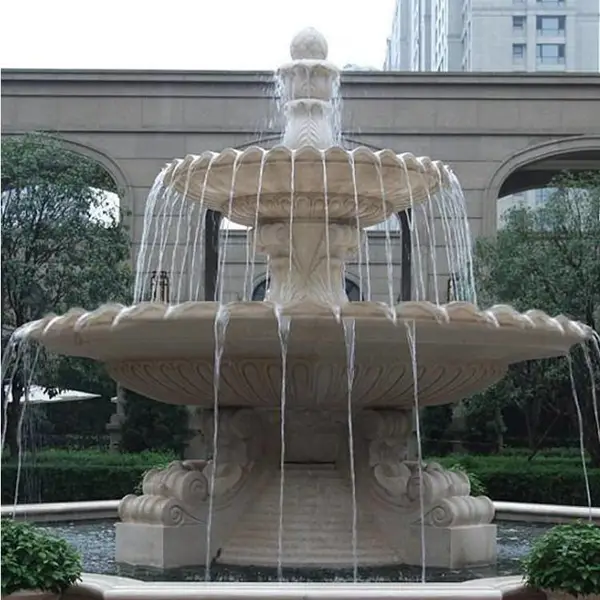 花岗岩吐水球加工厂 大理石喷水钵制作厂