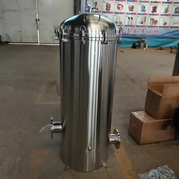 精密保安过滤器 纯水设备前置管路高精度杂质拦截过滤设备