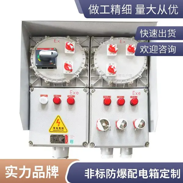 非标定制防爆配电箱 Exdb IIBT6 防爆检修箱 防爆动力箱 化工厂防爆电源箱