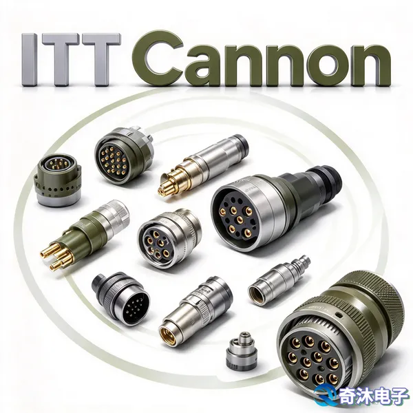ITT Cannon PLC1G022H14 航空连接器 插拔耐久 军标品质