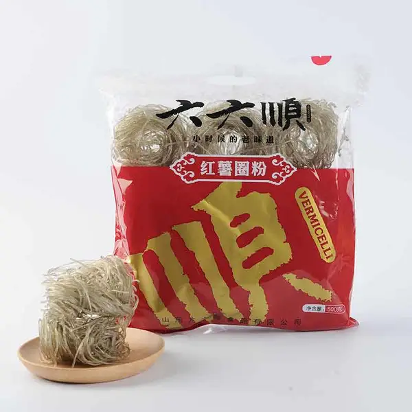 红薯粉条排名 六六顺红薯粉皮圈粉 红薯淀粉制作