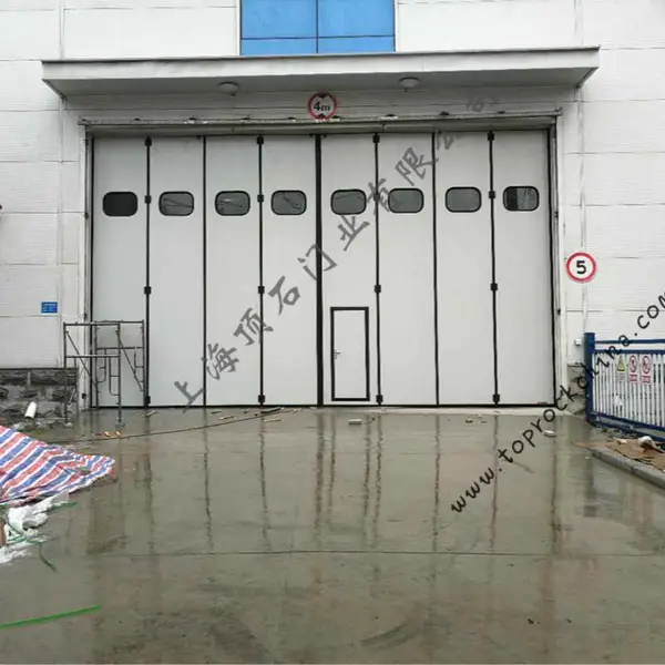 工业折叠门找顶石门业 本地企业 免费上门测量设计