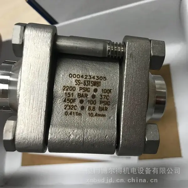 供应美国Swagelok 世伟洛克 三片式球阀 SS-63TSW8T