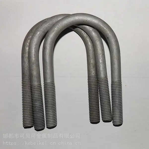 U型螺栓 电力金具抱箍 Q235抱箍螺栓 镀锌螺栓 U型预埋螺栓