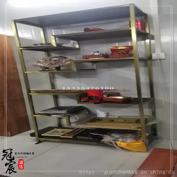 不锈钢服装展示架厂家订做 不锈钢展示道具来图定做