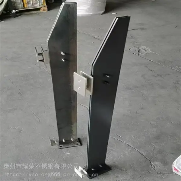 商城不锈钢栏杆 定制304不锈钢方管立柱 工厂直营