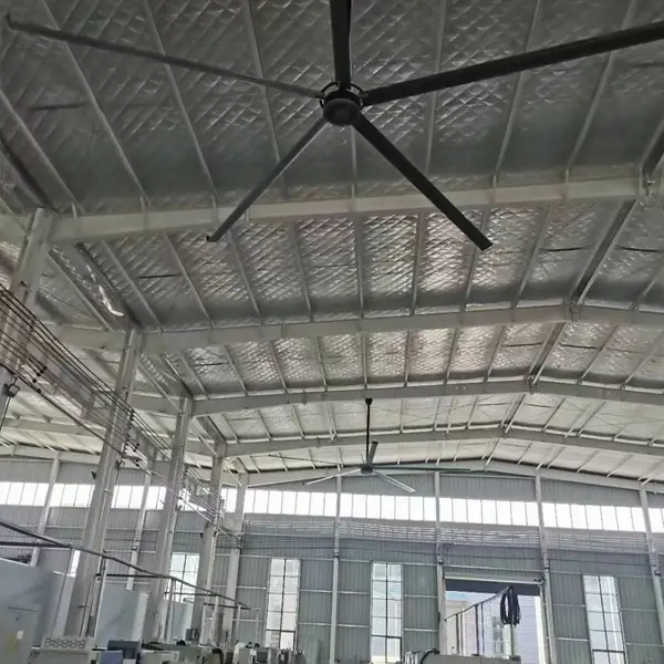 陕西车间厂房大型工业风扇 高效节能工业吊扇7.3M