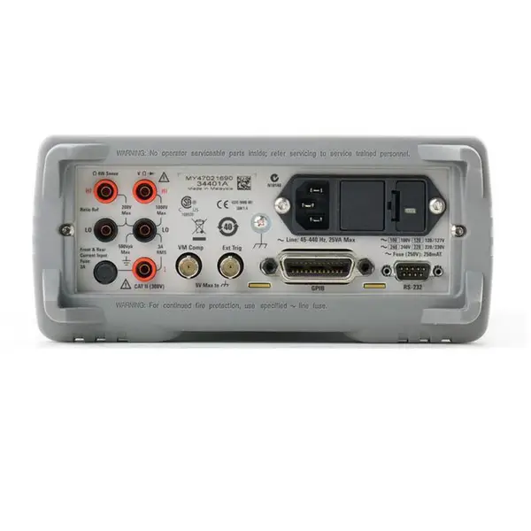 ����������Agilent 34411A ̨ʽ��λ���������ñ�