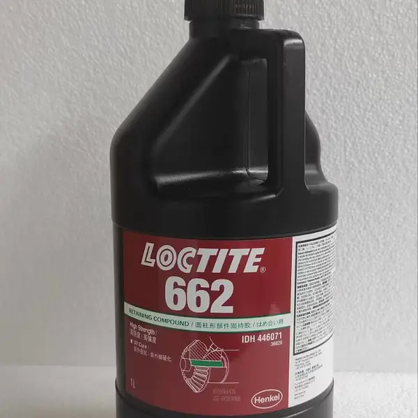 汉高乐泰 LOCTITE 圆柱形部件固持胶 662 黄褐色 1L/瓶