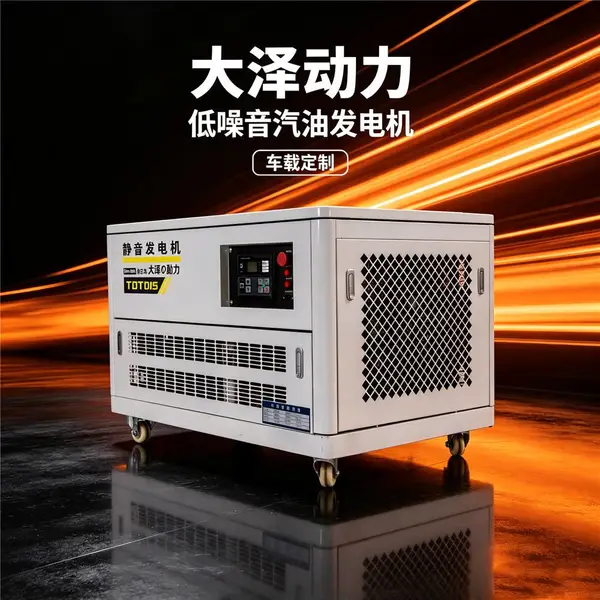 12kw汽油发电机停电自启动干接点启动工程供电