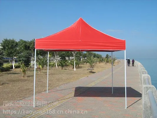 昆明加强型四脚帐篷批发 工程应急户外帐篷 抗风防雨耐用款