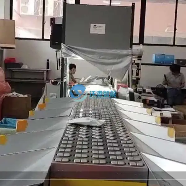 快递分拣解决方案 快件分拣设备 物流分拣设备 斜导轮分拣设备