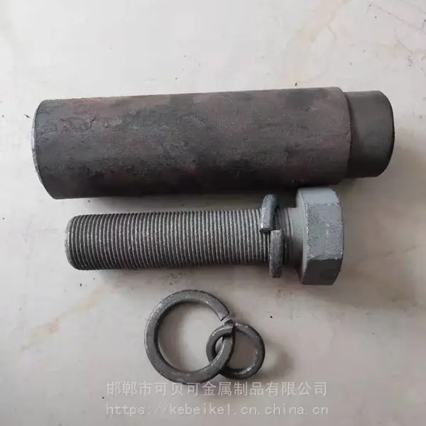 桥梁支座套筒45#套筒防落梁套筒盆底预埋套筒项梁螺栓上下套筒