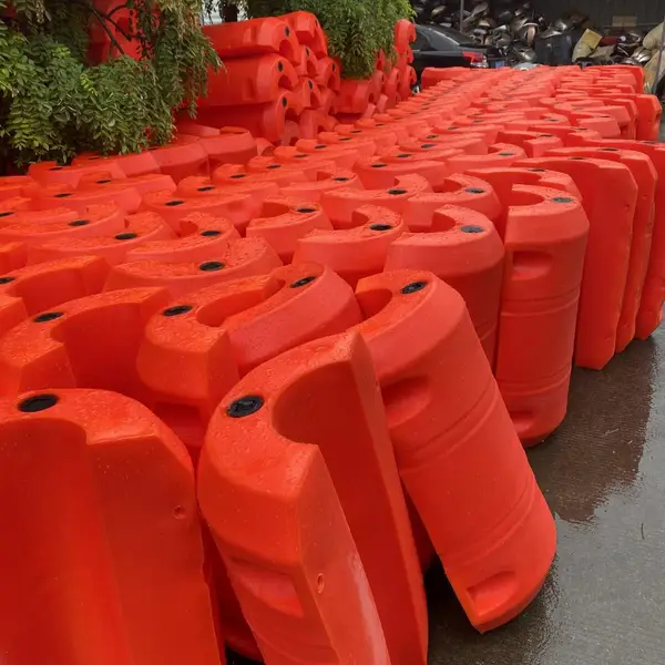 内河抽泥管道浮筒水上工程浮筒 塑胶浮体 耐老化管道浮体