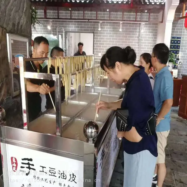 豆将军豆腐皮机 商用小型豆腐皮机设备 做薄的豆腐皮设备